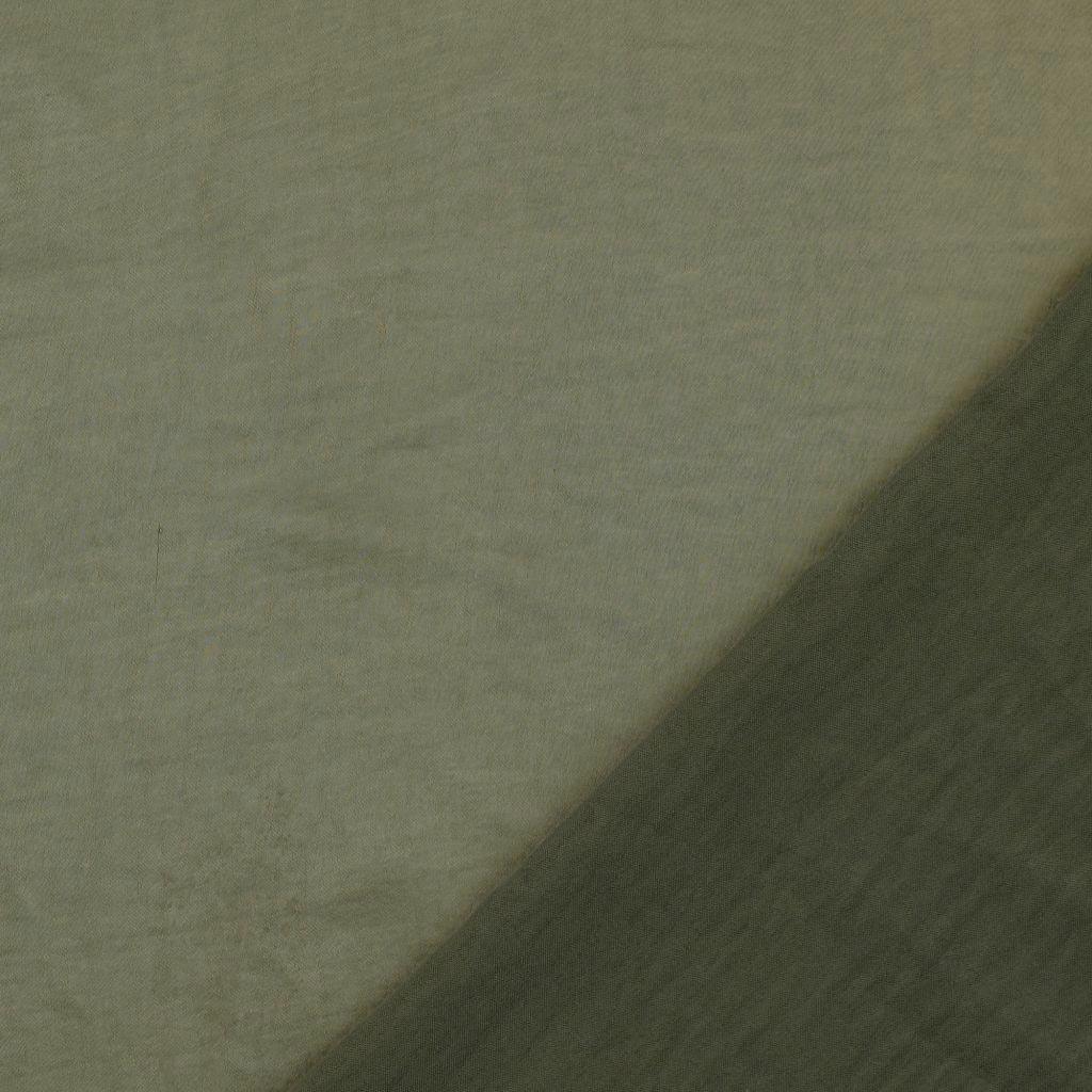 Tissu satin deluxe touché soie - Vert romarin