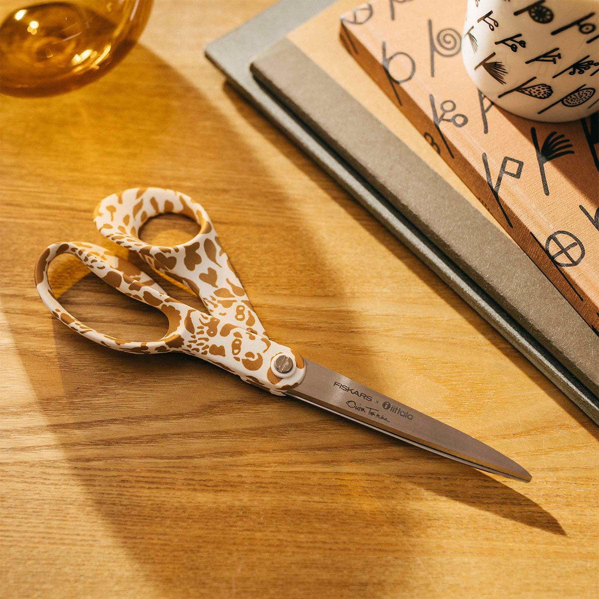 Fiskars x iittala toikka cheetah brown 21 cm scissors