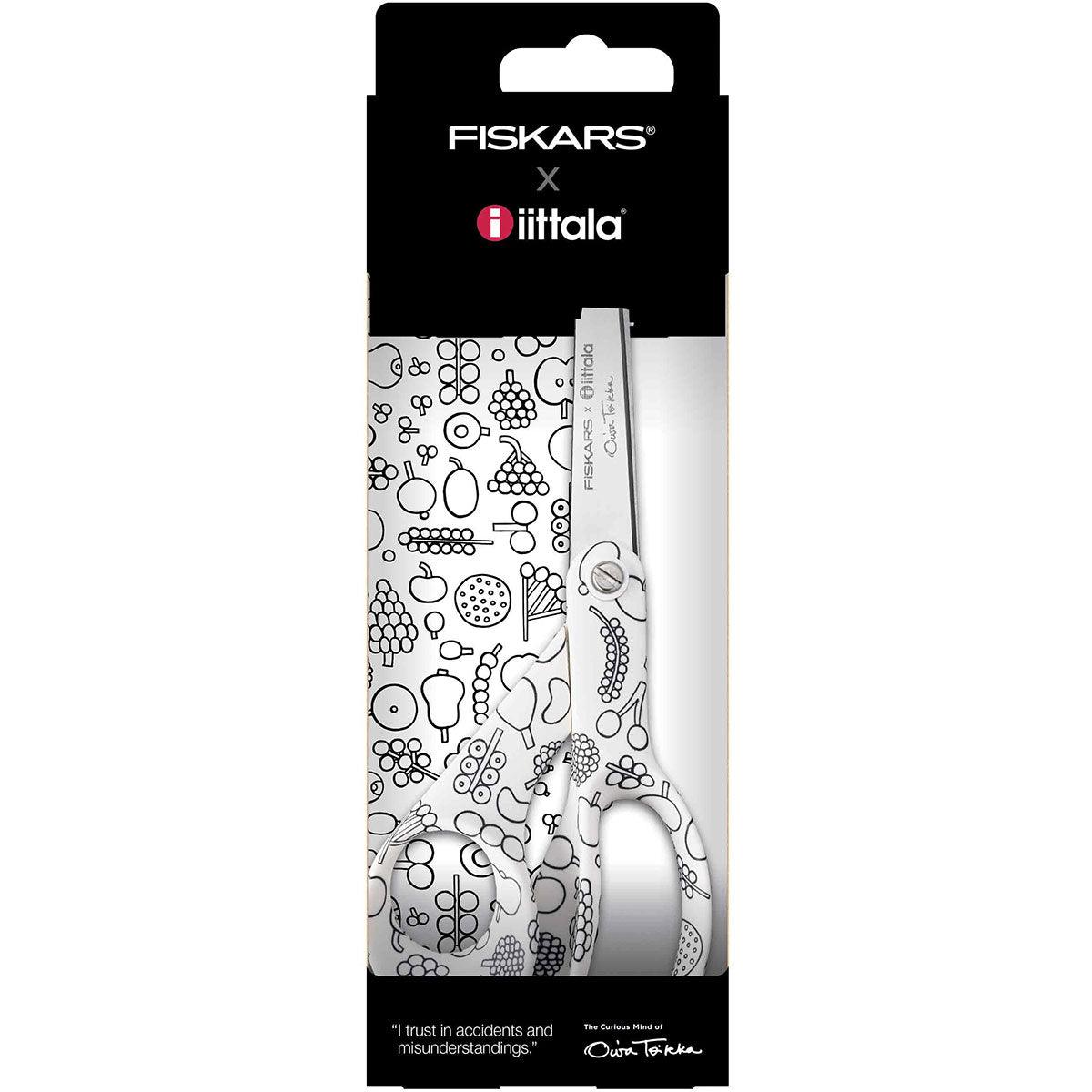 Fiskars x iittala toikka frutta black and white 21 cm