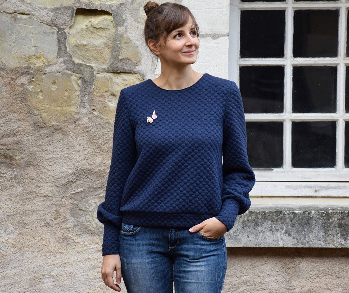 Patron de pull Téthys - Anna Rose patterns