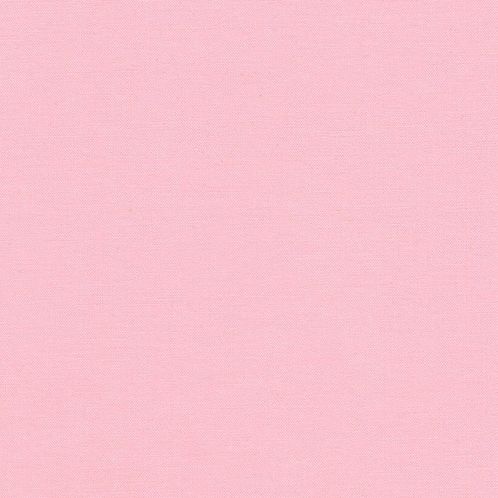 Uni Cotton Stoff Patchwork Kona - Baby Pink