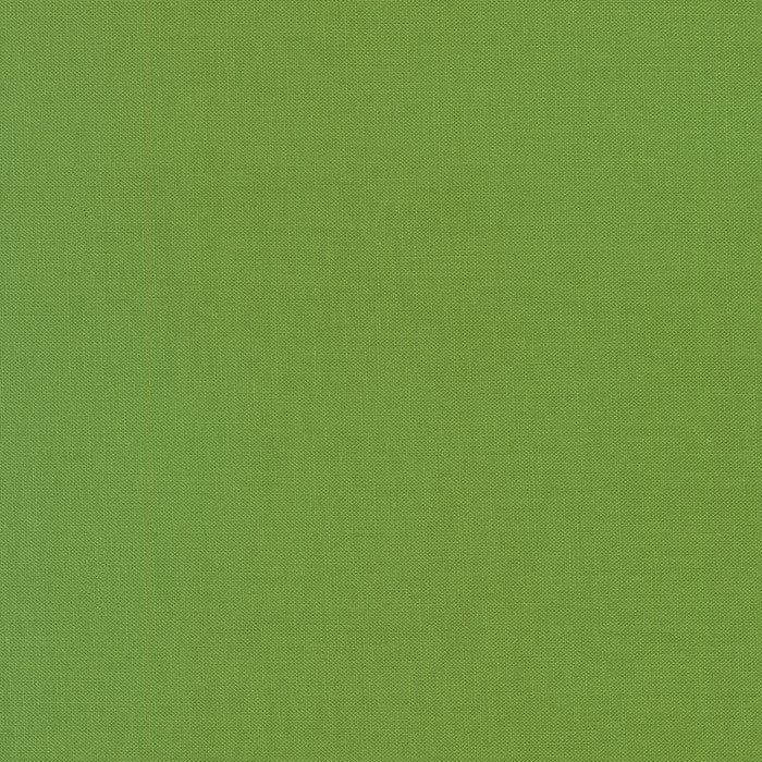 Tissu coton uni patchwork Kona - Grass Green