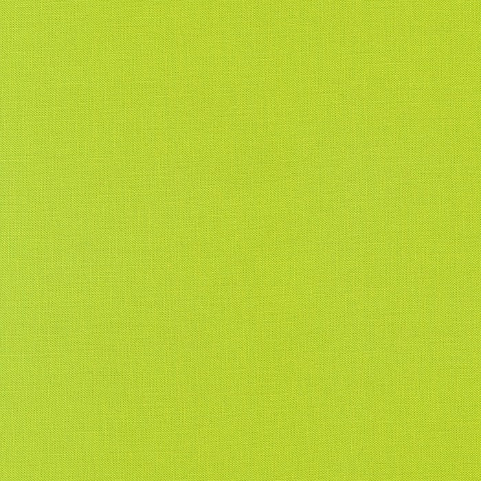 Tissu coton uni patchwork Kona - Chartreuse