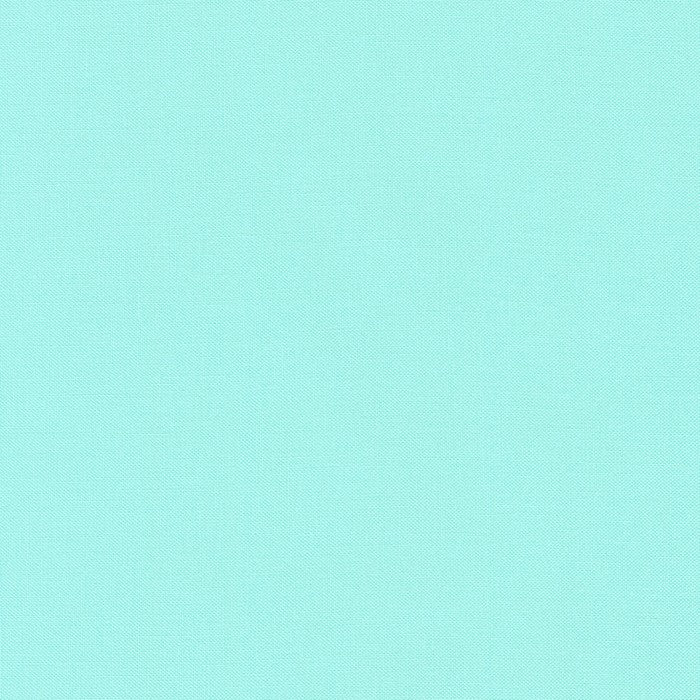 Tissu coton uni patchwork Kona - Aqua