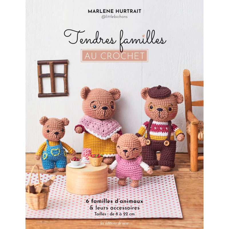 Livre tendres familles au crochet