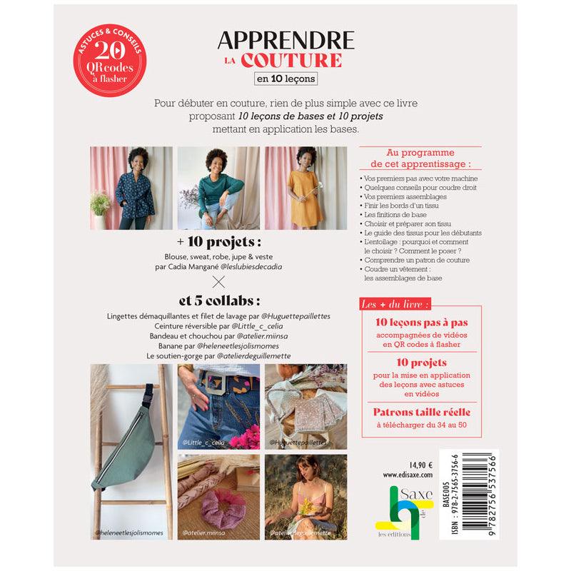 Livre apprendre la couture en 10 leçons