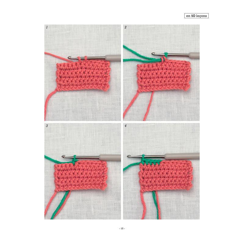 Livre apprendre le crochet en 10 leçons