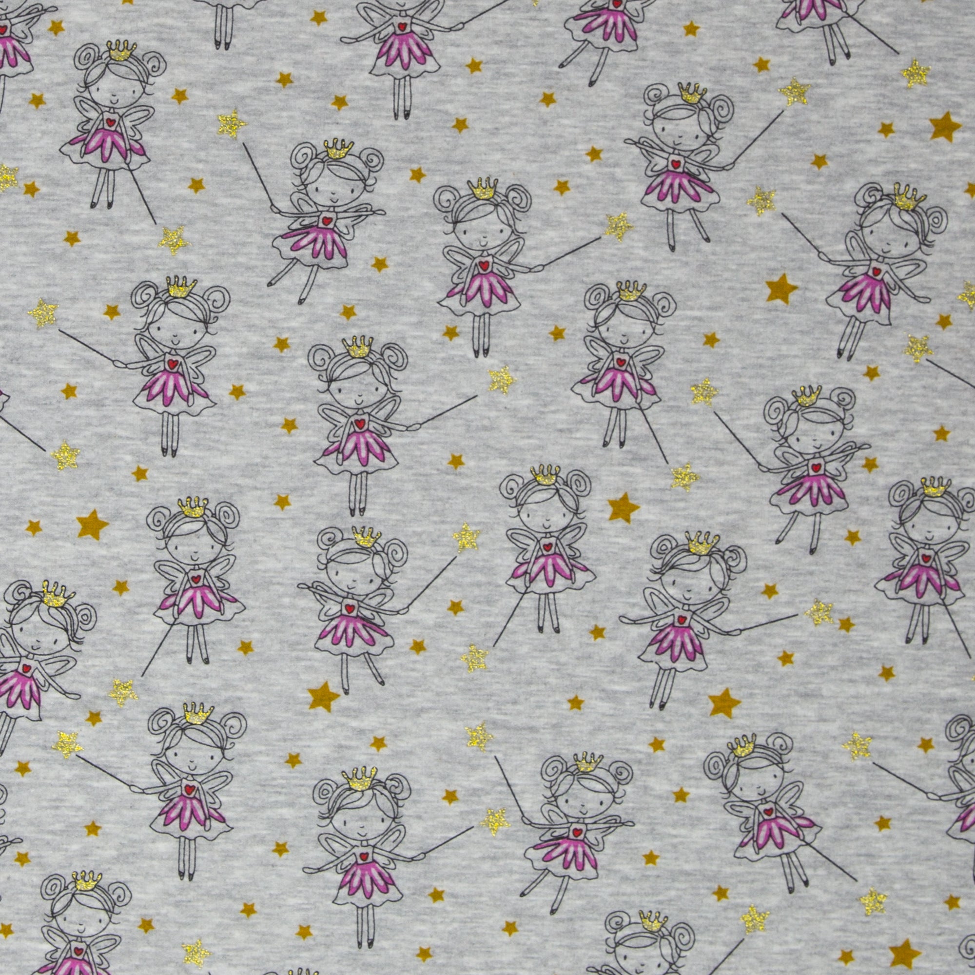 Alpine - Fairy polar sweatshirt fabric