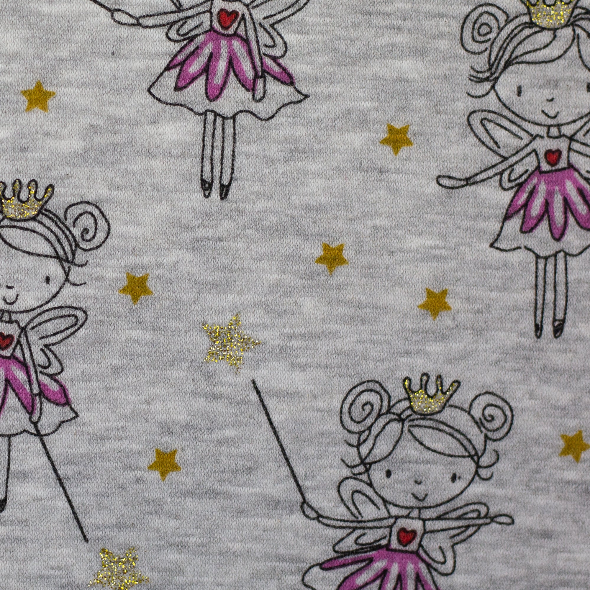 Alpine - Fairy polar sweatshirt fabric