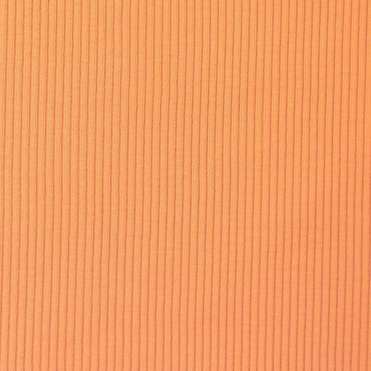 Jersey fabric cotton chopped mesh - apricot