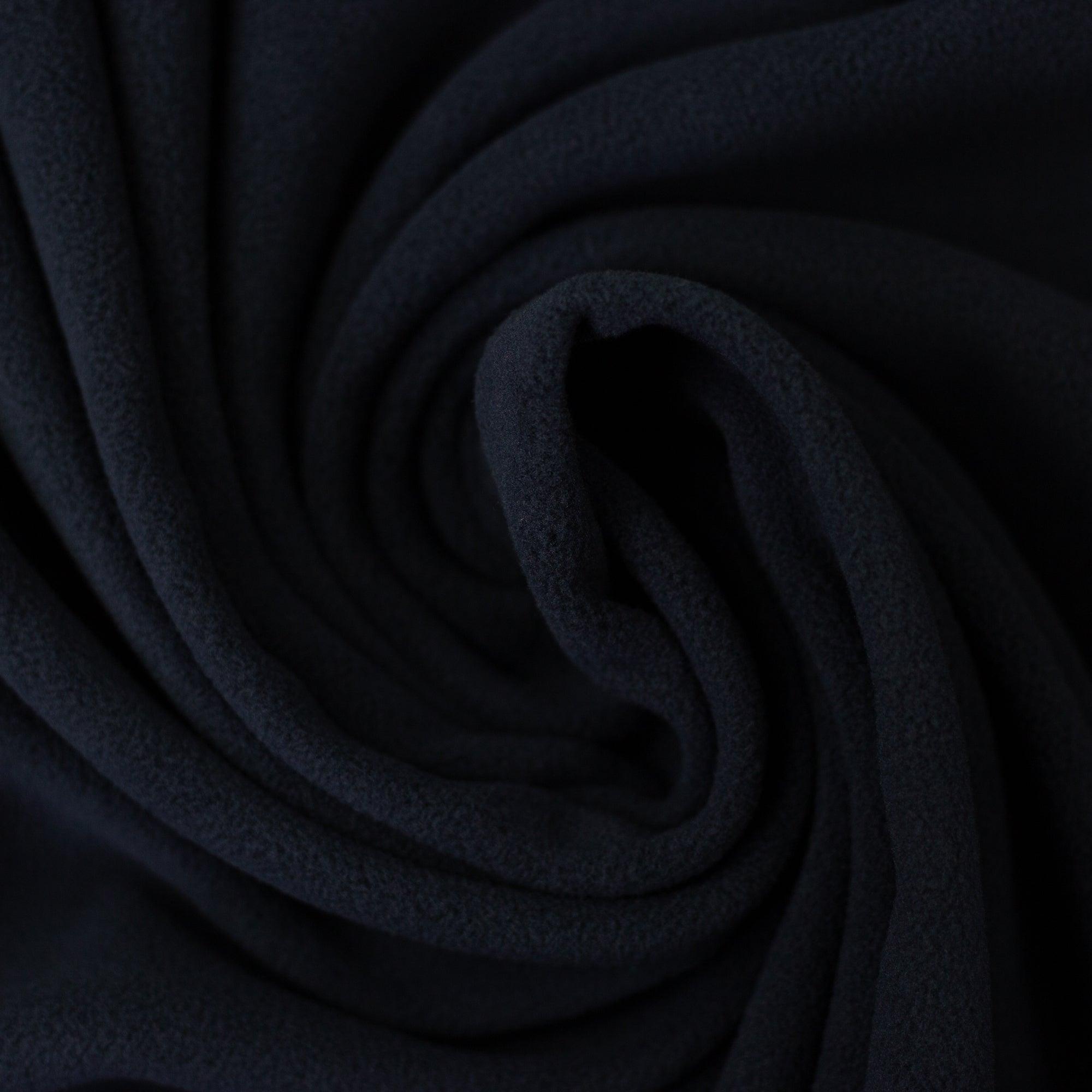 Deluxe micro polar fabric - navy blue