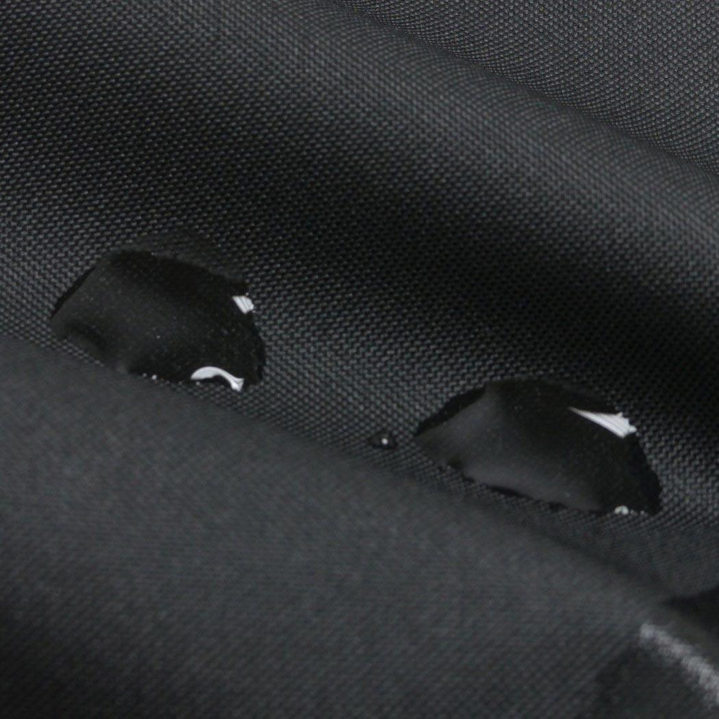 Waterproof and ultra -resistant - black fabric fabric