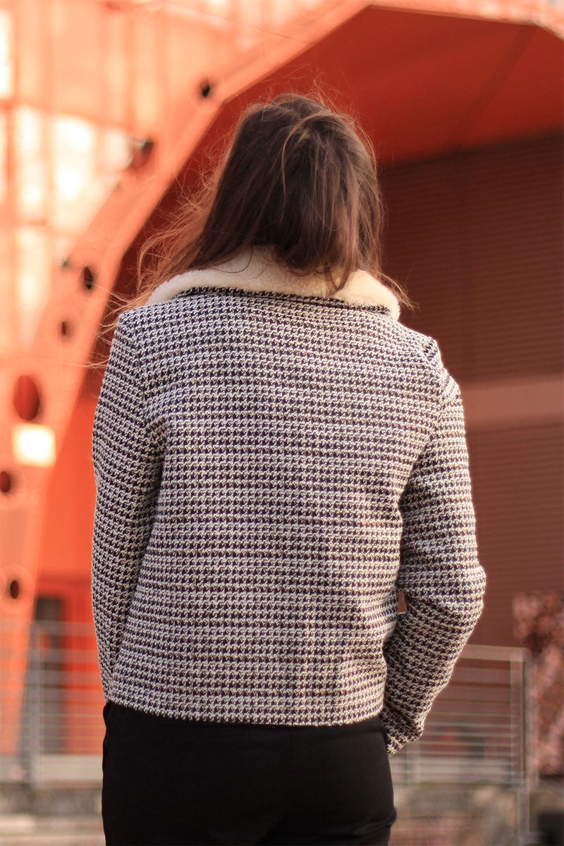 Emmanuelle coat pattern - Cha´ Coud