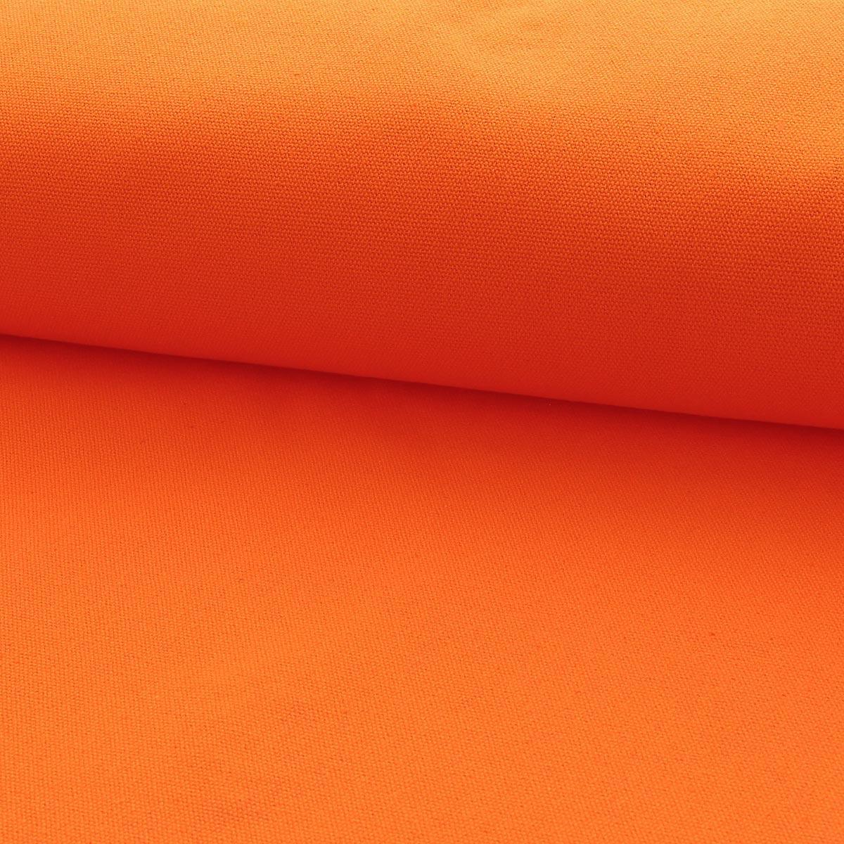 Cotton Canvas Canvas Halbgeburt - Orange