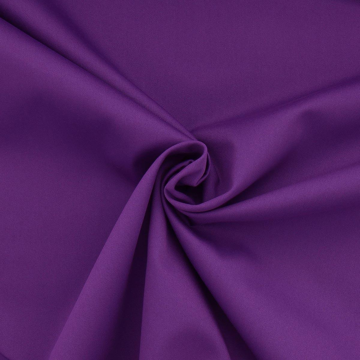 Polycotton Gabardine Stoff - lila