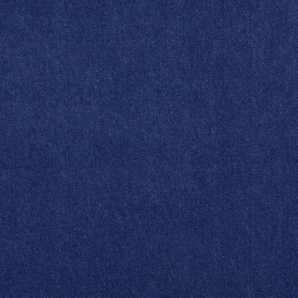 Tissu jeans coton classique - Bleu foncé