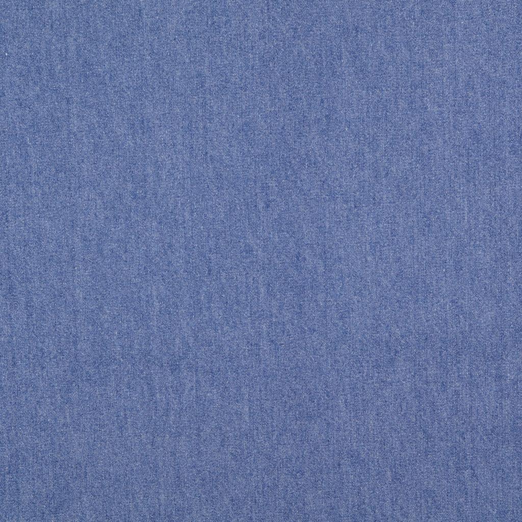 Leichte Baumwolle - hellblaue Jeansstoff