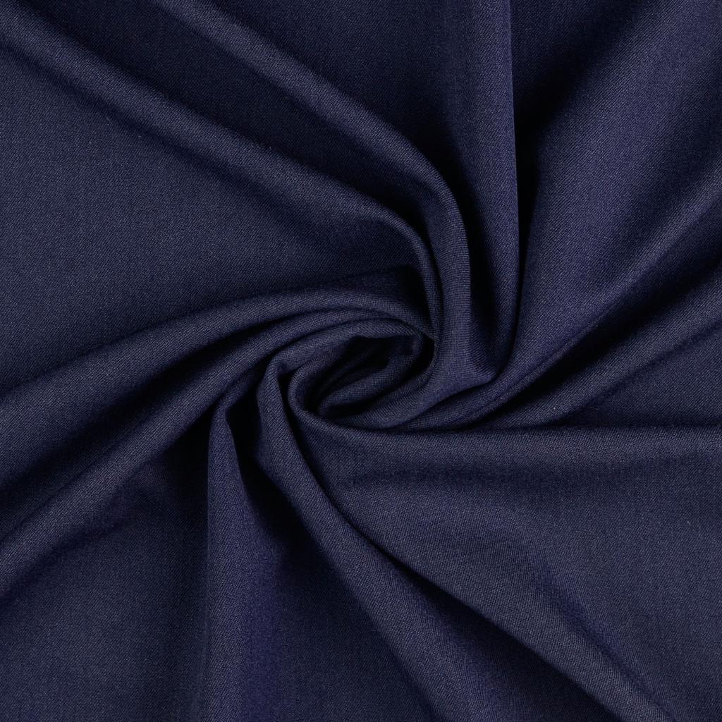 Soft gabardine fabric - navy blue