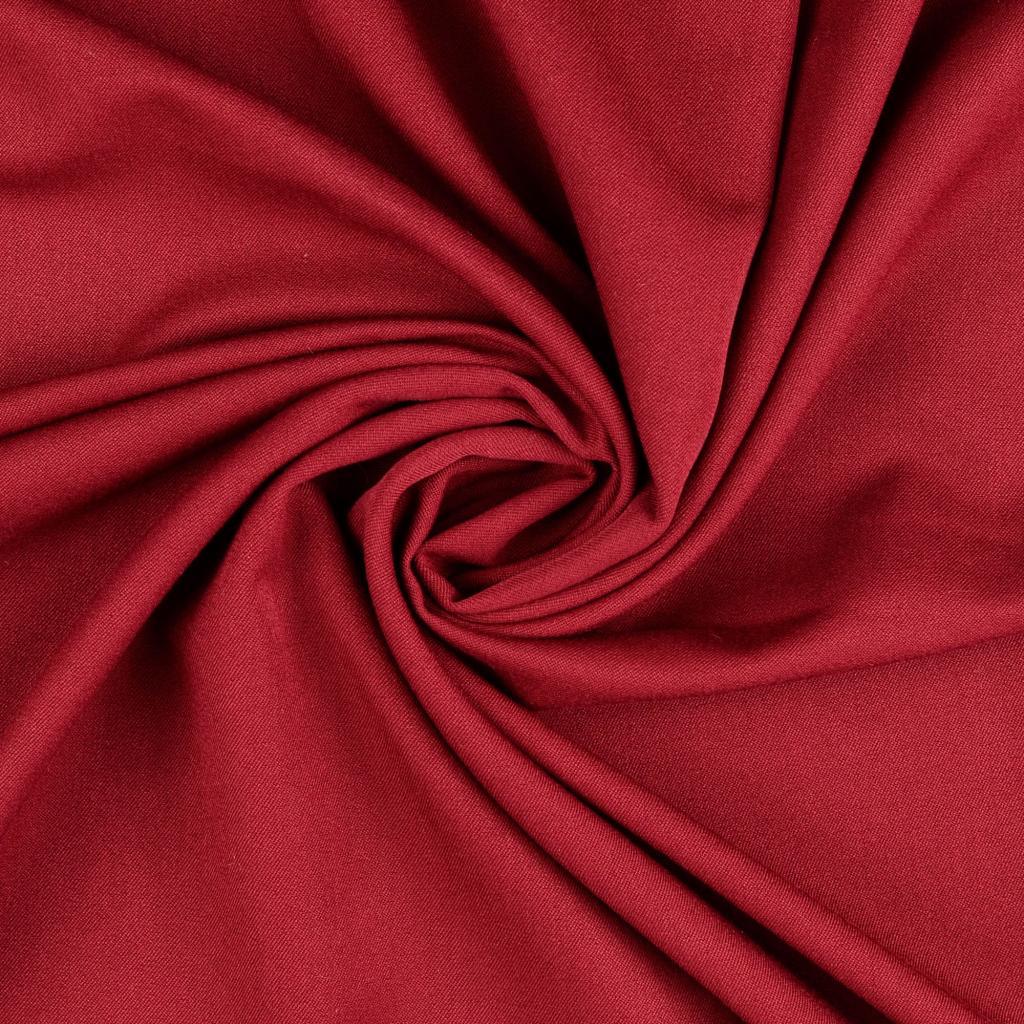 Soft gabardine fabric - Bordeaux