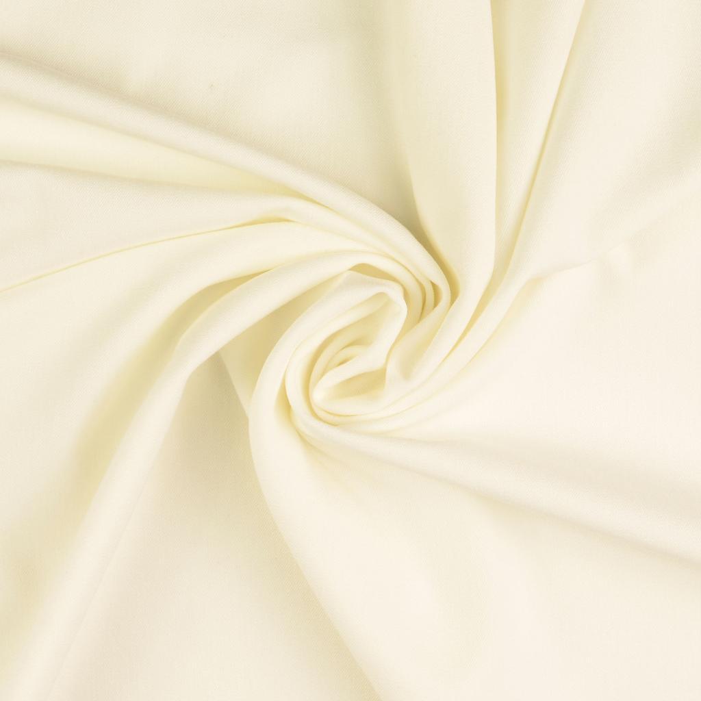 Soft gabardine fabric - ecru