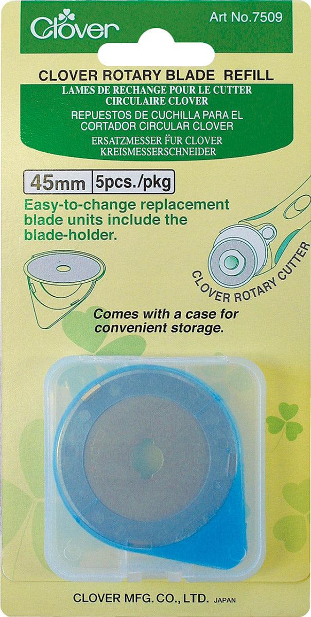 5 lames de rechange pour cutter Clover - 45 mm