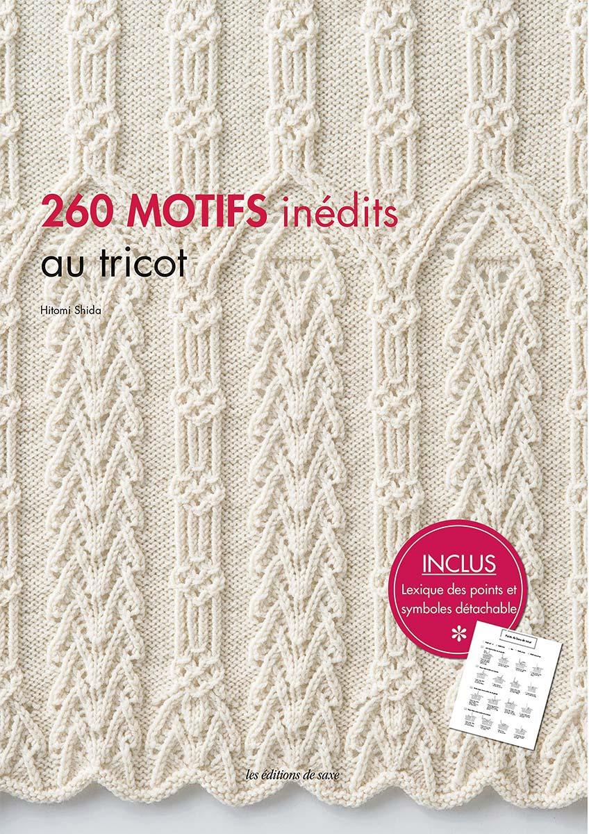 Livre 260 motifs inédits au tricot