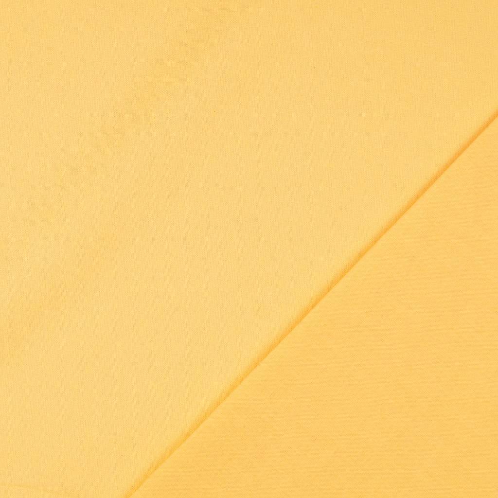 Uni cotton cotton fabric - straw yellow