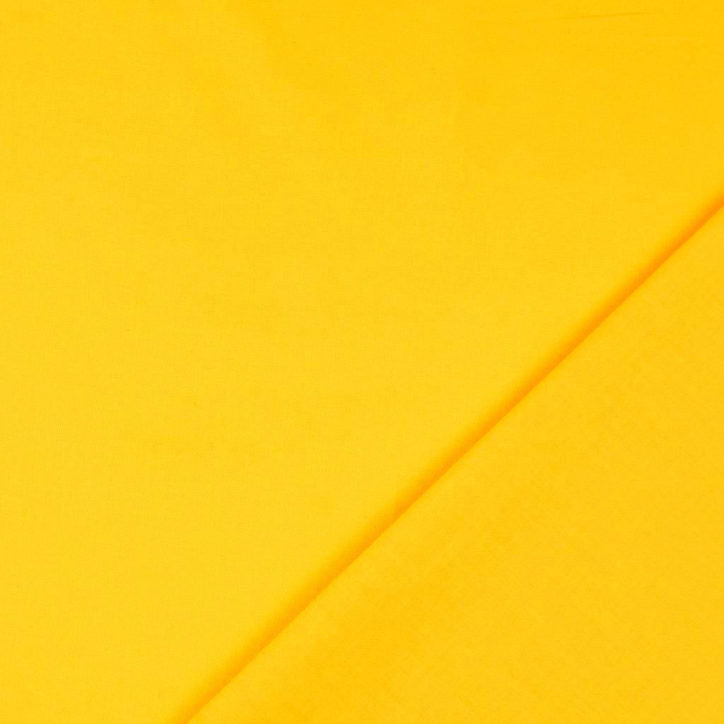 Uni cotton fabric - yellow