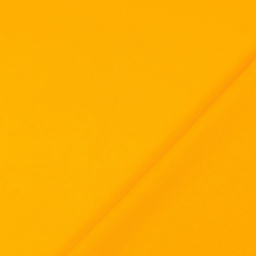 Uni cotton fabric - saffron yellow