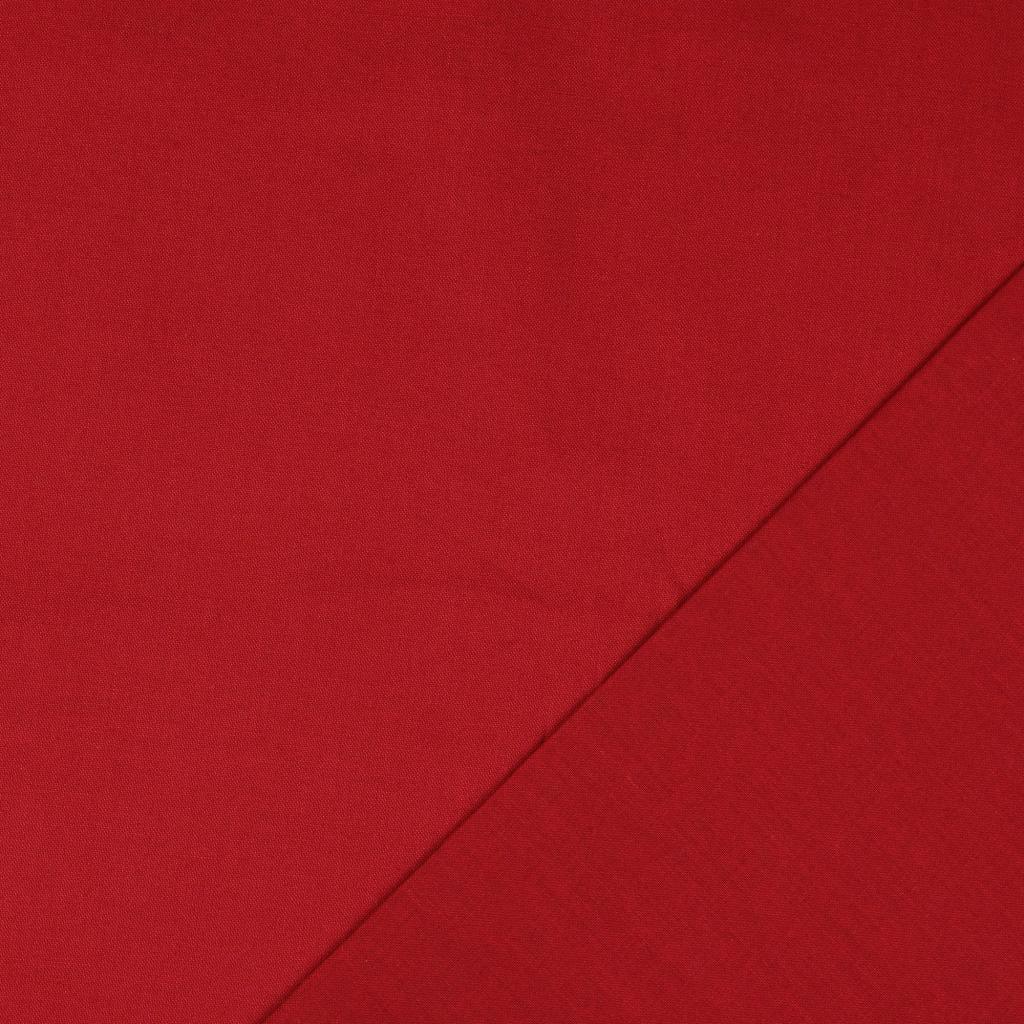 Uni cotton cotton fabric - dark red