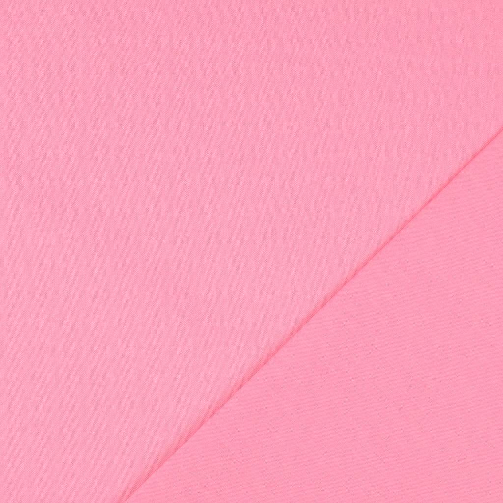 Uni cotton fabric uni - pink