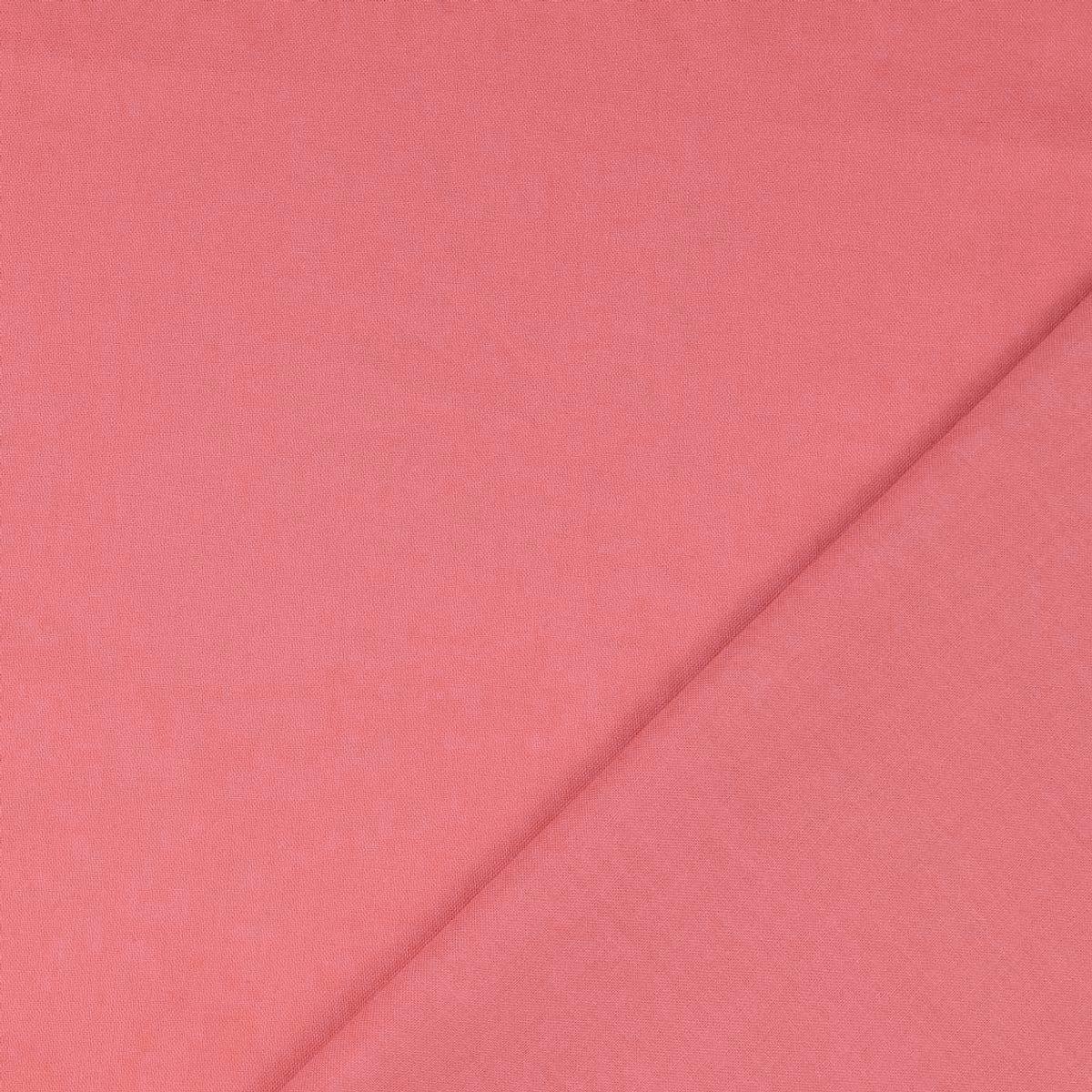 Uni cotton fabric - Corail