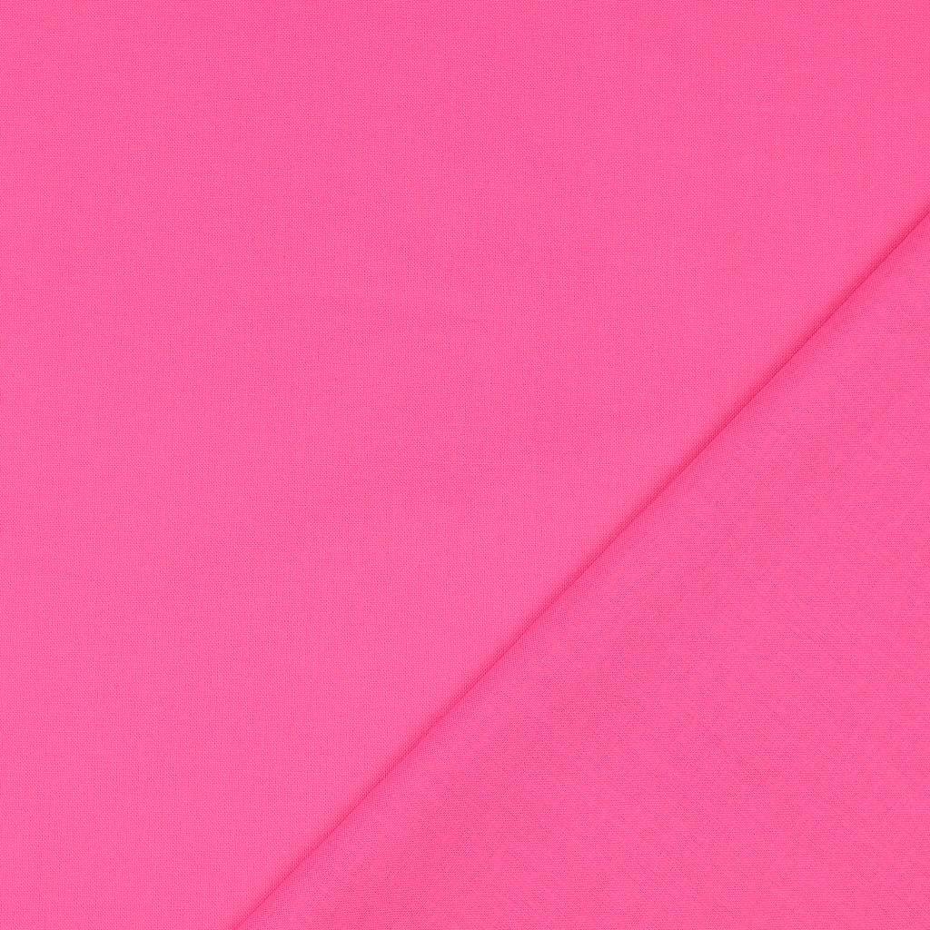 Uni cotton cotton fabric - bright pink