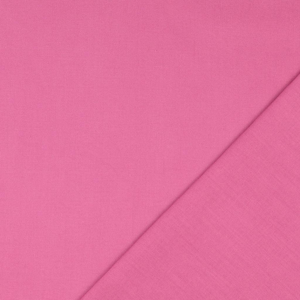 Creton cotton fabric Uni - Mauve