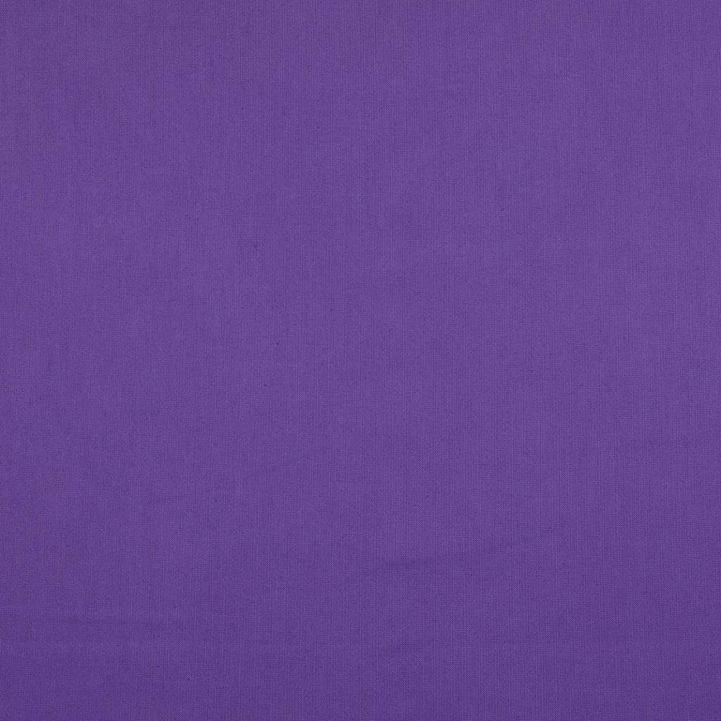 Tissu coton cretonne uni - Violet