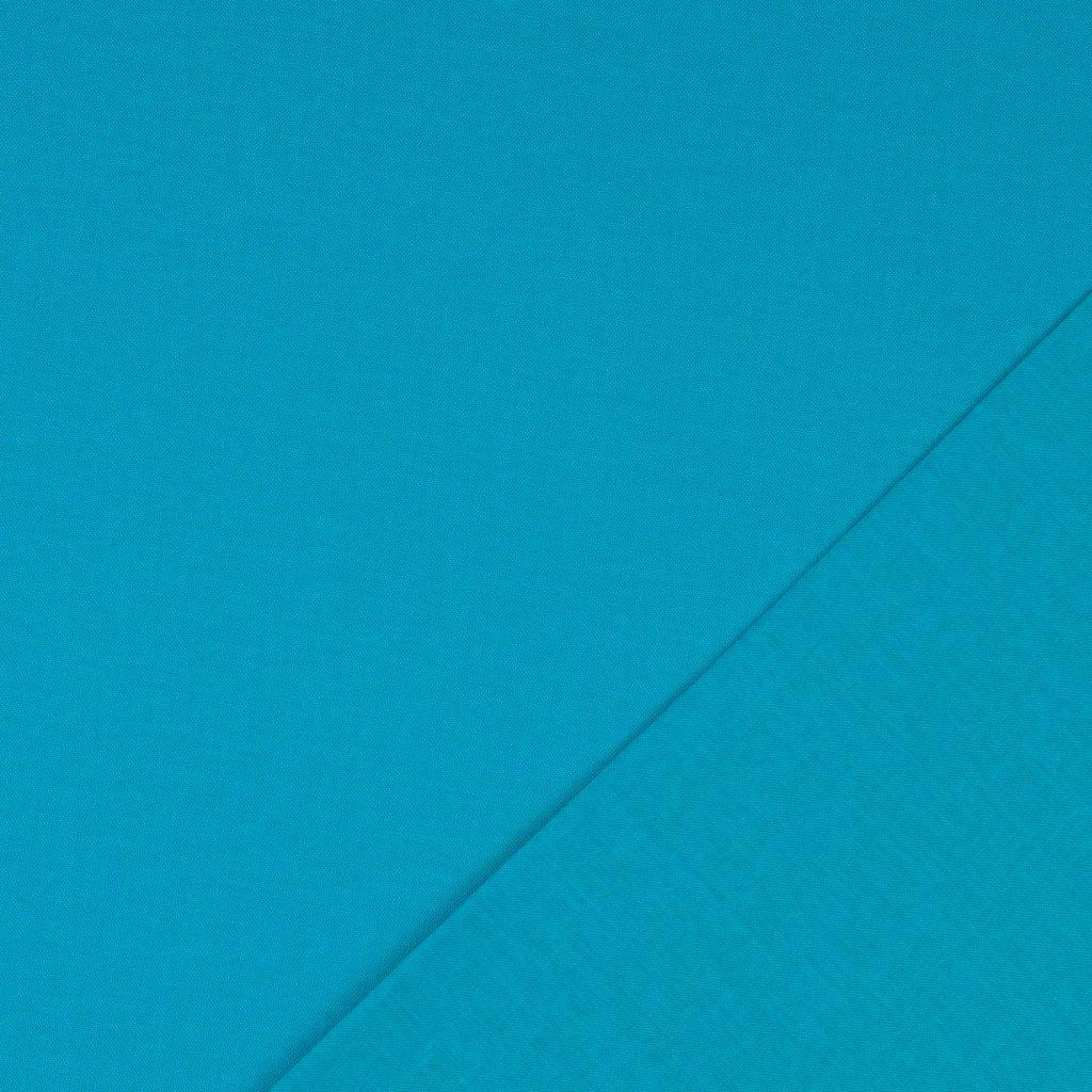 Uni cotton fabric - turquoise blue