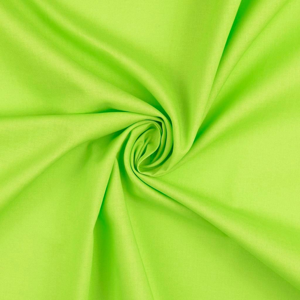 Uni cotton cotton fabric - apple green