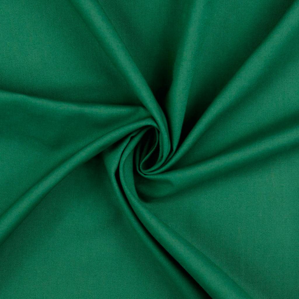 Uni cotton fabric - Fir green