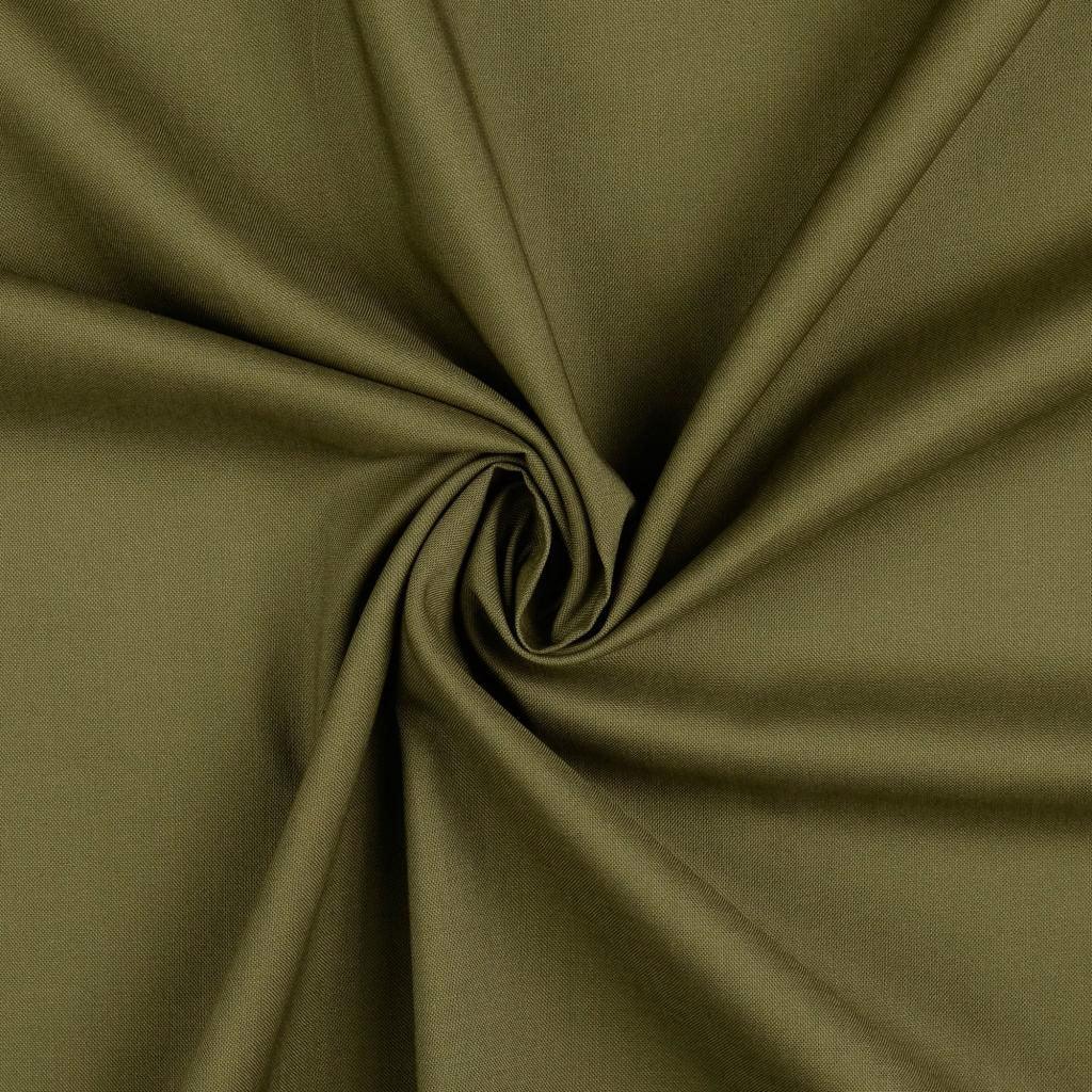 Uni cotton cotton fabric - military green