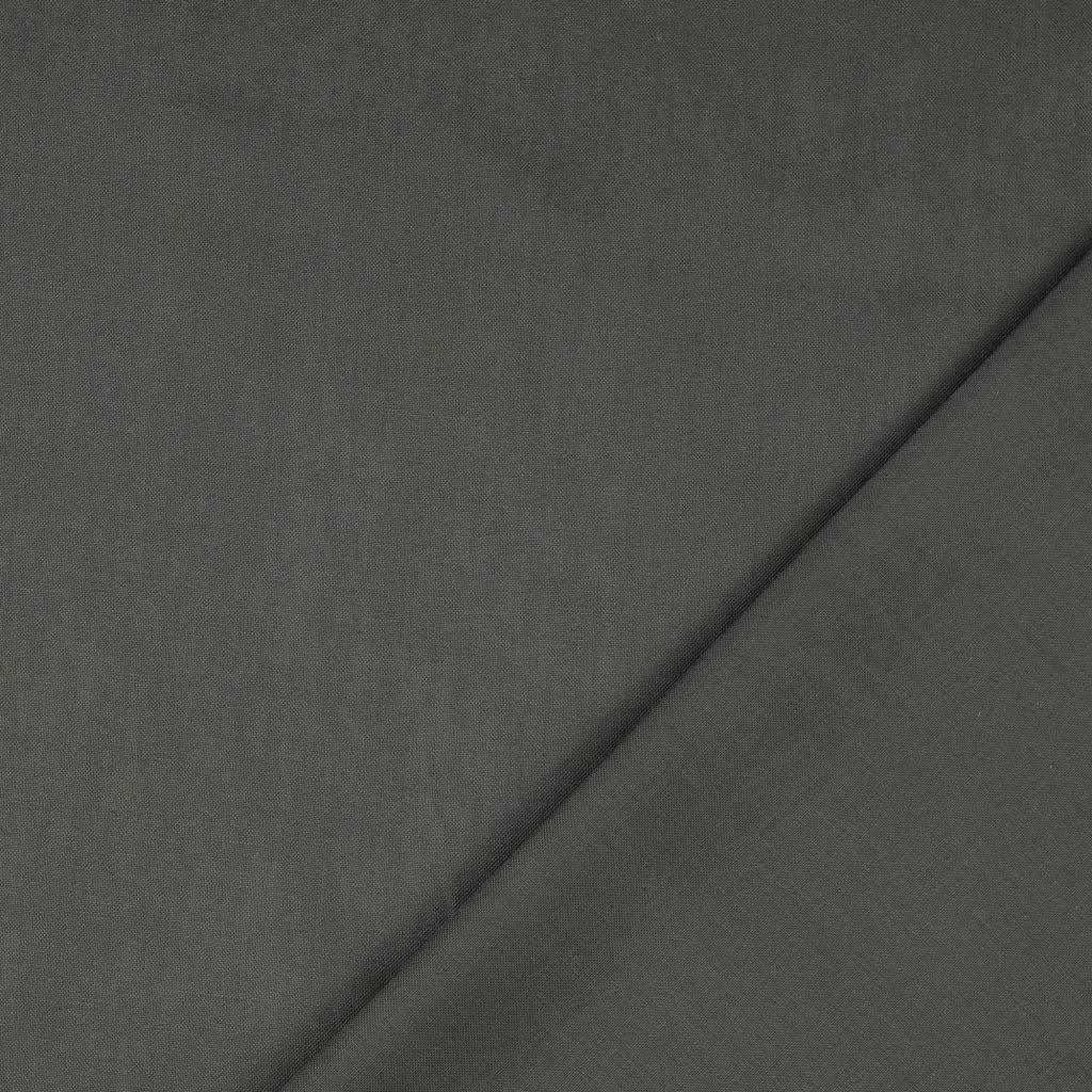 Tissu coton cretonne uni - Gris anthracite