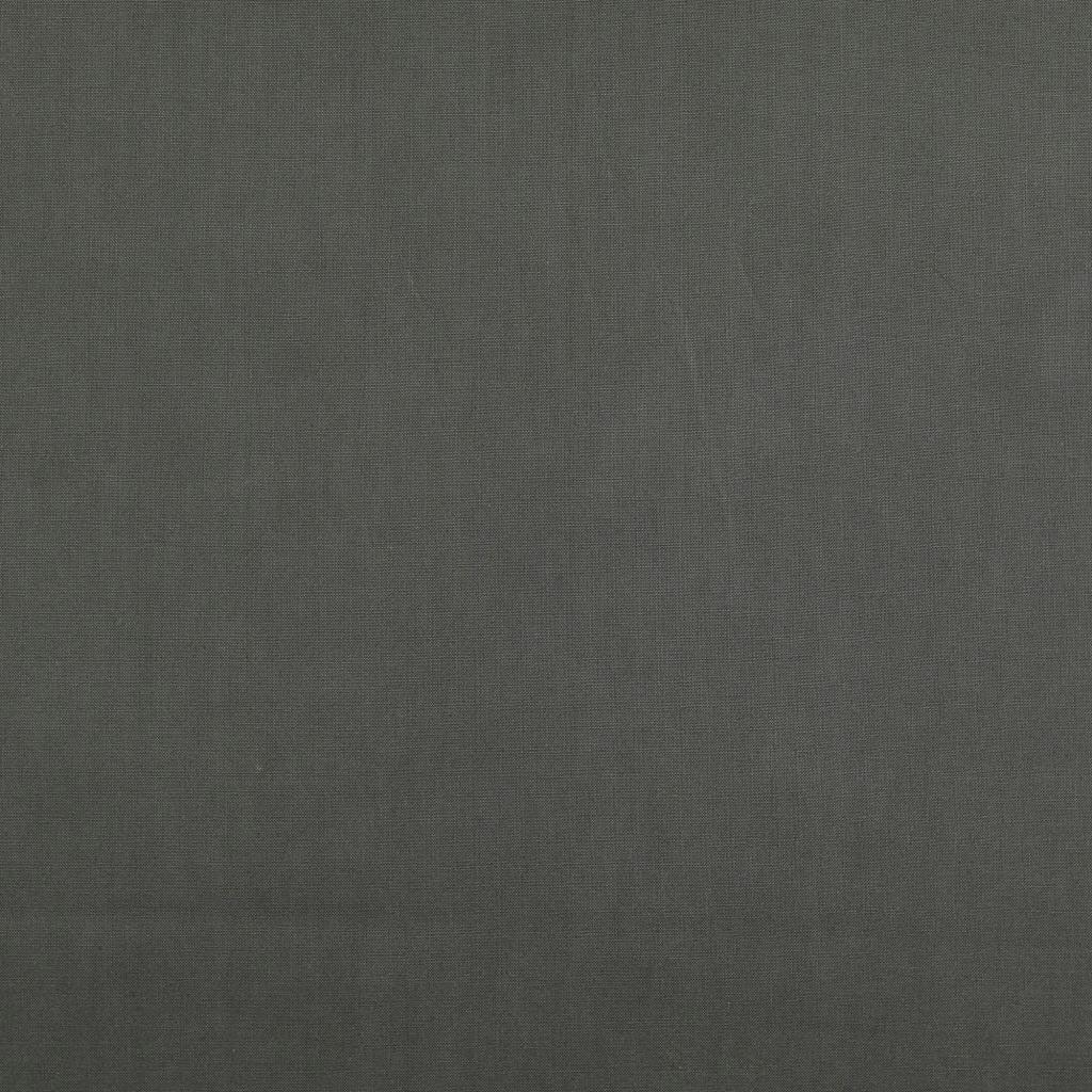 Tissu coton cretonne uni - Gris anthracite