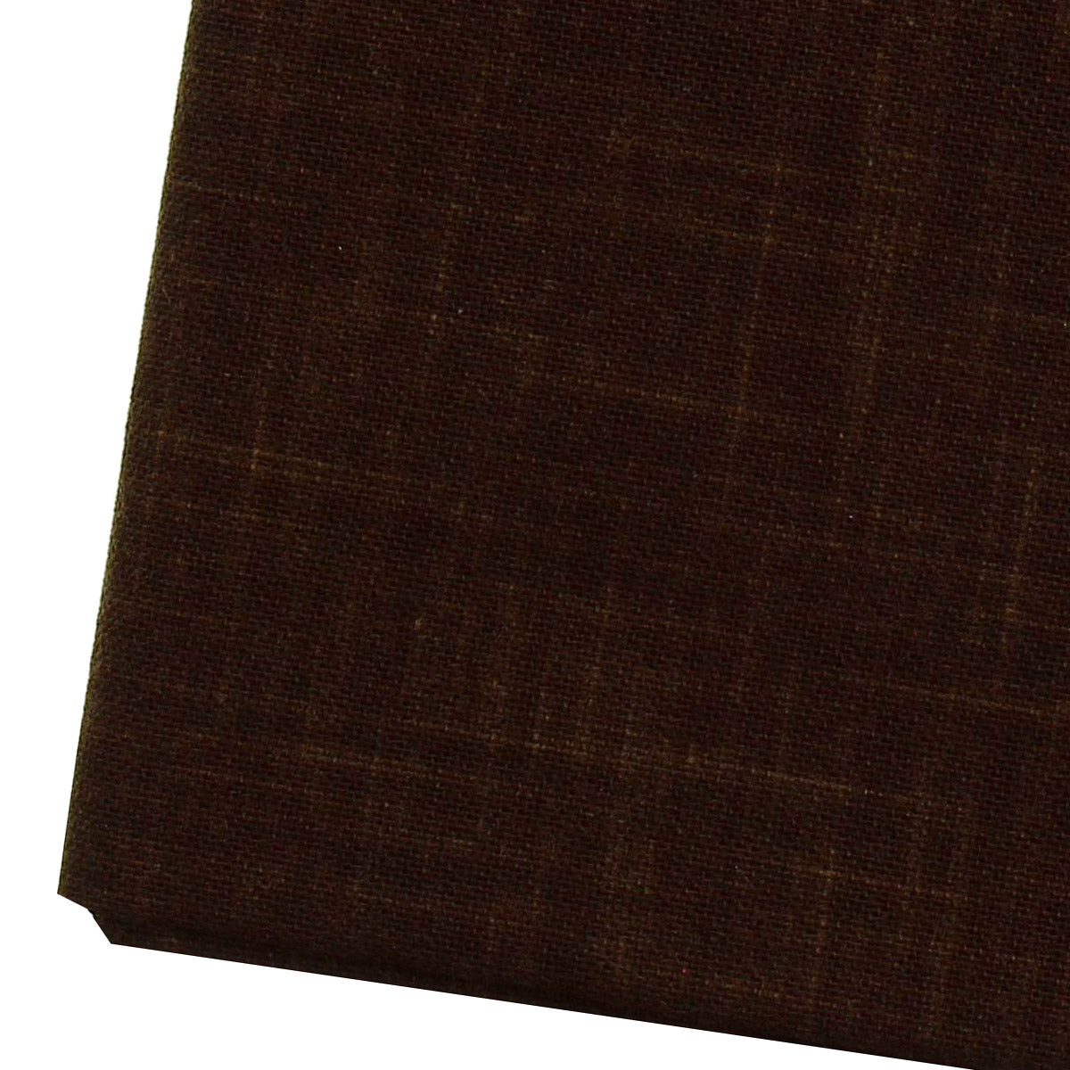 Sashiko fabric coupon 50 cm x 55 cm - Brown