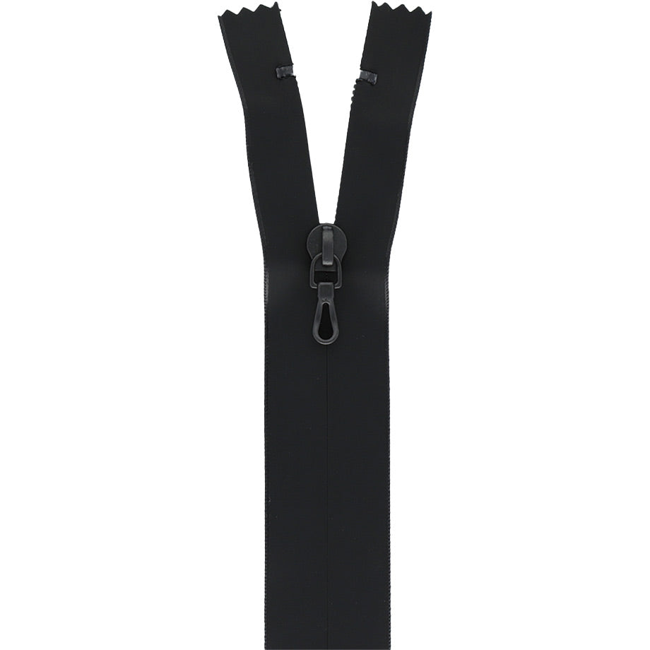 Immeable invisible closure 30 cm Clover - Black