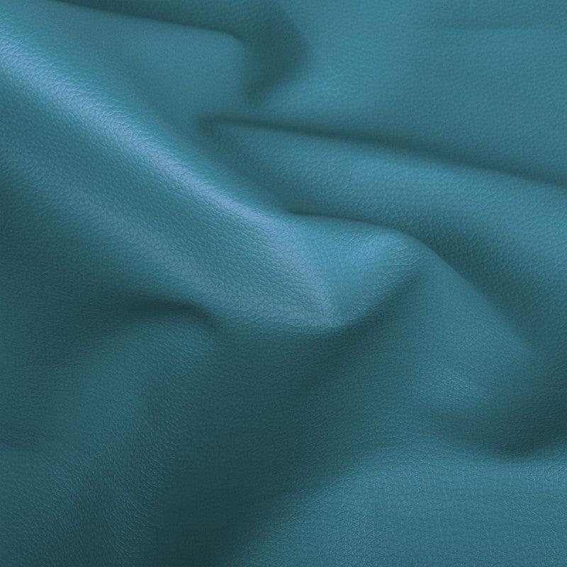 Karla imitation coupon 140 cm x 50 cm - Duck blue