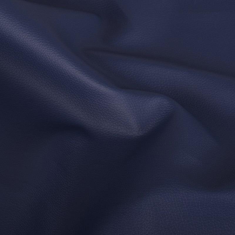 Karla imitation coupon 140 cm x 50 cm - navy blue