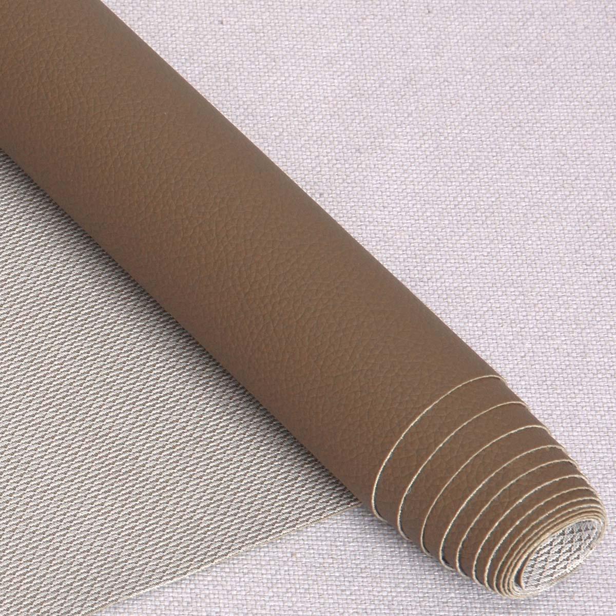 Coupon simili Karla 140 cm x 50 cm - Taupe