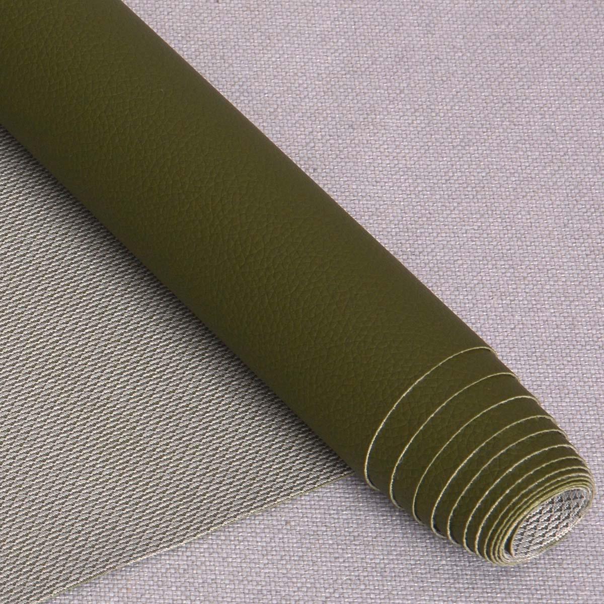 Karla Imitation Coupon 140 cm x 50 cm - Khaki