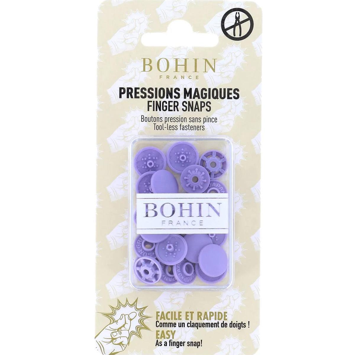 Boutons pression magiques sans pince 13 mm - Parme