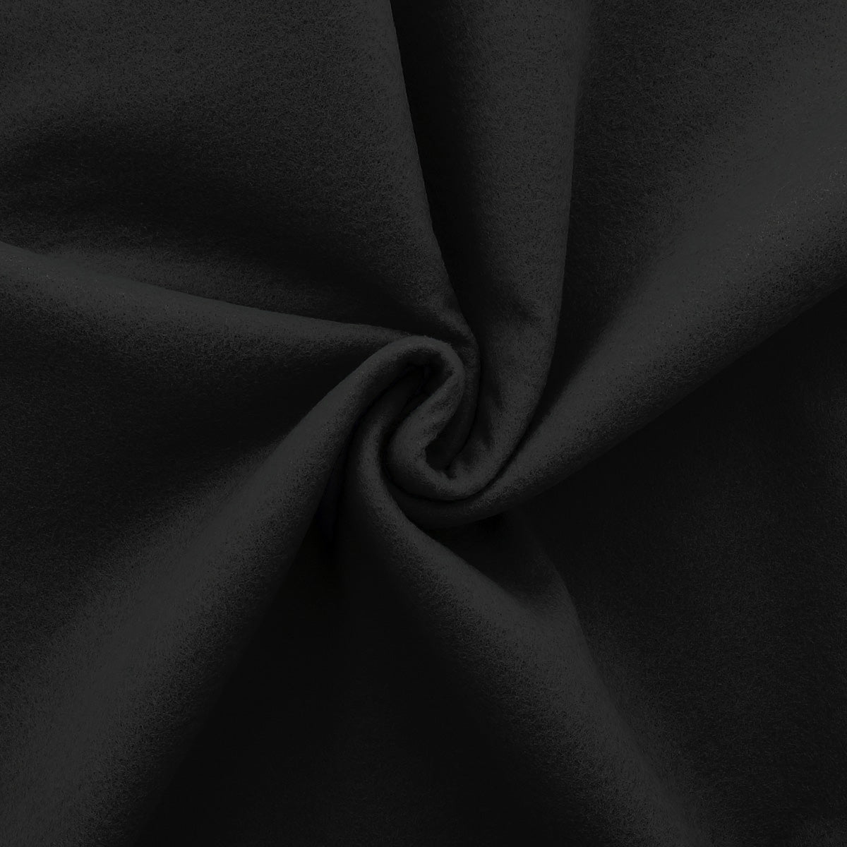 Large width - black felt