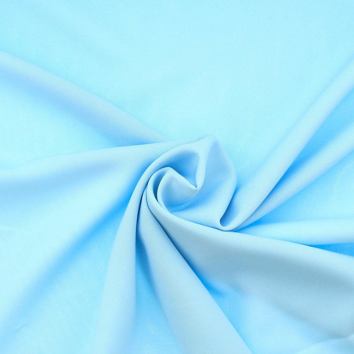 Tissu burlington - Bleu layette